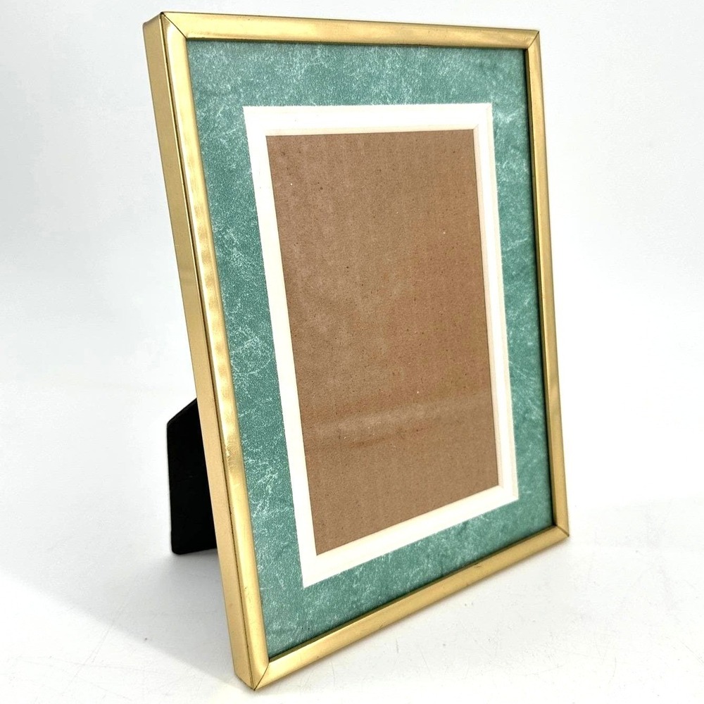 Vintage Burns‎ of Boston Gold 4x6 Picture Frame Hollywood Regency Decor
